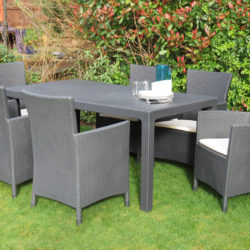 Allibert Melody 6-Seater Dining Set